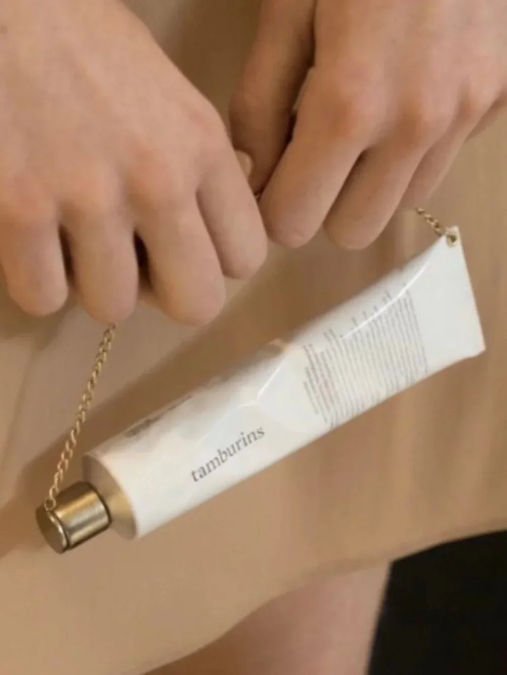 Tamburins Hand Cream on Chain No.7 - 30ml - Authentic K-Beauty - Signature Scent